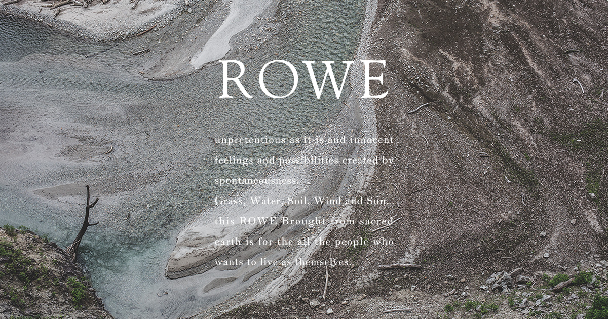 ROWE ロウ 公式WEBサイト ヘアケア プロダクト